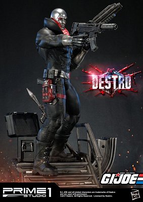 G.I. Joe Statue 1/4 Destro 68 cm --- DAMAGED PACKAGING