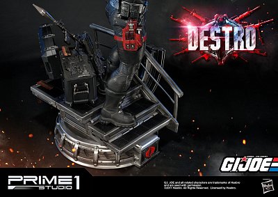 G.I. Joe Statue 1/4 Destro 68 cm --- DAMAGED PACKAGING
