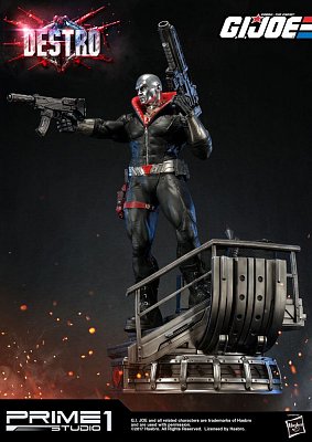 G.I. Joe Statue 1/4 Destro 68 cm --- DAMAGED PACKAGING