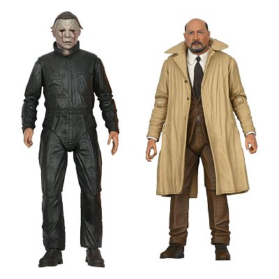 Halloween II Ultimate Action Figure 2-Pack Michael Myers & Dr Loomis 18 cm