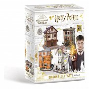 Harry Potter 3D Puzzle Diagon Alley Set (273 pieces) --- DAMAGED PACKAGING