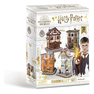 Harry Potter 3D Puzzle Diagon Alley Set (273 pieces) --- DAMAGED PACKAGING