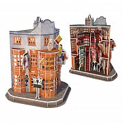 Harry Potter 3D Puzzle Diagon Alley Set (273 pieces) --- DAMAGED PACKAGING