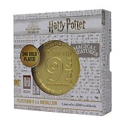 Harry Potter Medallion Platform 9 3/4 Limited Edition (gold plated)