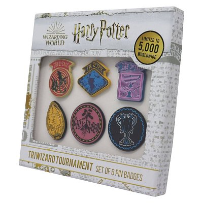 Harry Potter Pin Badge 6-Pack Triwizard Tournament Limited Edition