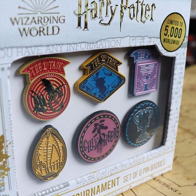 Harry Potter Pin Badge 6-Pack Triwizard Tournament Limited Edition