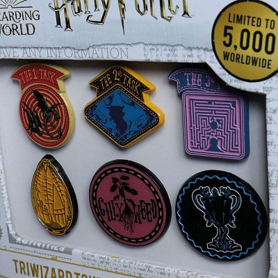 Harry Potter Pin Badge 6-Pack Triwizard Tournament Limited Edition