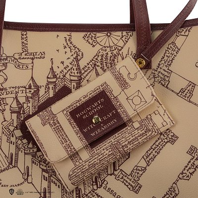 Harry Potter Shopping Bag & Pouch Marauder\'s Map