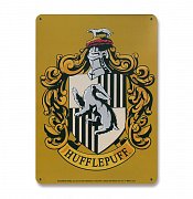 Harry Potter Tin Sign Hufflepuff 15 x 21 cm