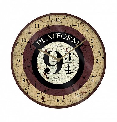 Harry Potter Wall Clock Platform 9 3/4