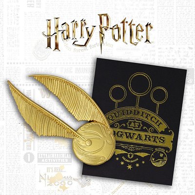 Harry Potter XL Premium Pin Badge Oversized Snitch (gold plated)