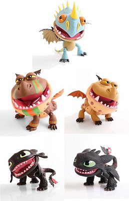 How to Train Your Dragon Action Vinyl Figures Dragons 15 cm Assortment (12)