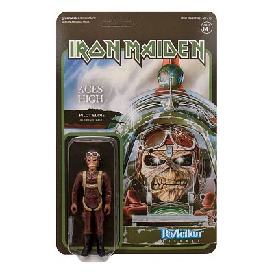 Iron Maiden ReAction Action Figure Aces High 10 cm