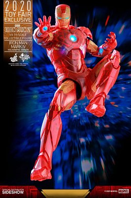 Iron Man 2 MM Action Figure 1/6 Iron Man Mark IV (Holographic Version) 2020 Toy Fair Exclusive 30 cm