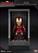 Iron Man 3 Mini Egg Attack Action Figure Hall of Armor Iron Man Mark III 8 cm