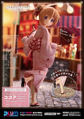 Is the order a rabbit? BLOOM PVC Statue 1/7 Cocoa (Summer Festival) Repackage Edition 23 cm