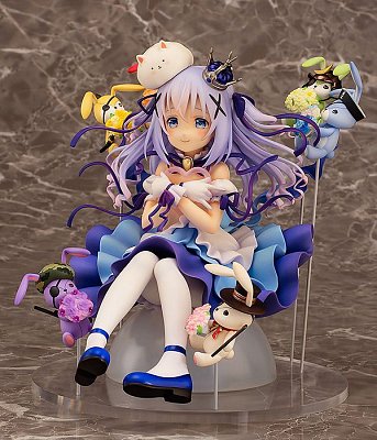 Is the Order a Rabbit PVC Statue 1/7 Chino & Rabbit Dolls 18 cm