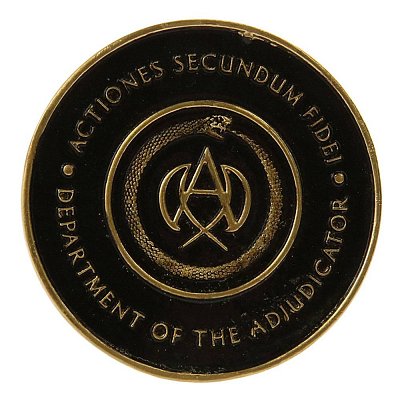 John Wick: Chapter 3 Replica 1/1 Adjudicator Medallion