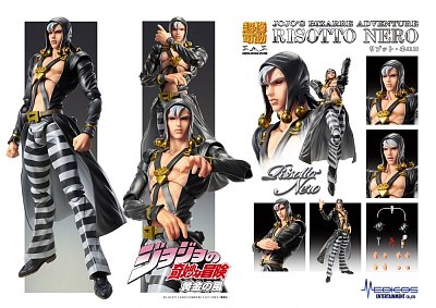 JoJo\'s Bizarre Adventure Part5 Super Action Action Figure Chozokado (Risotto Nero) 16 cm