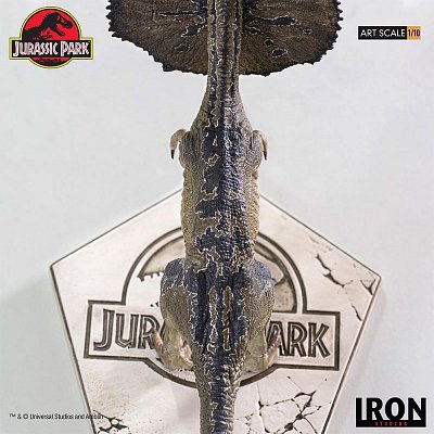 Jurassic Park Art Scale Statue 1/10 Dilophosaurus 18 cm --- DAMAGED PACKAGING