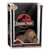 Jurassic Park POP! Movie Poster & Figure Tyrannosaurus Rex & Velociraptor 9 cm