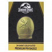 Jurassic Park XL Premium Pin Badge (gold plated)