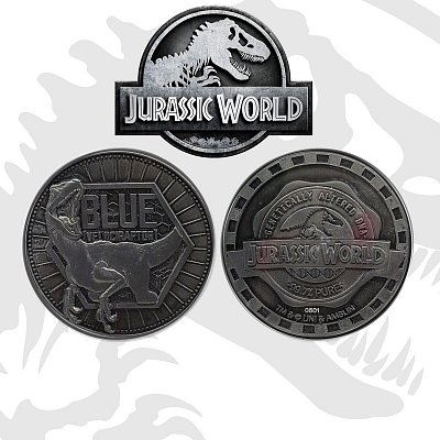 Jurassic World Collectable Coin Blue Limited Edition