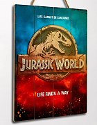 Jurassic World WoodArts 3D Wooden Wall Art Logo 30 x 40 cm