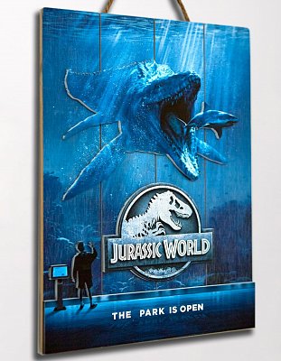 Jurassic World WoodArts 3D Wooden Wall Art Mossasaurus 30 x 40 cm