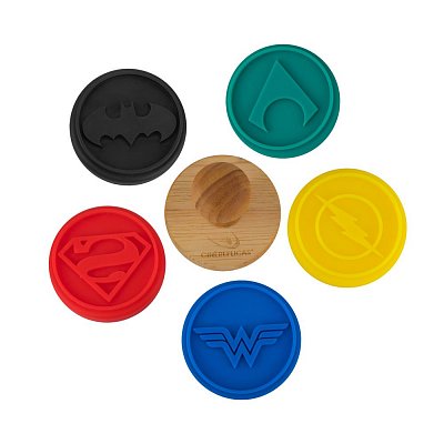 Justice League Cookie Stamp Logos