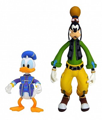 Kingdom Hearts 3 Select Action Figures 2-Pack Goofy & Donald 10 - 18 cm