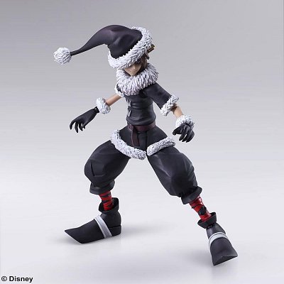 Kingdom Hearts II Bring Arts Action Figure Sora Christmas Town Ver. 15 cm --- DAMAGED PACKAGING