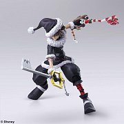 Kingdom Hearts II Bring Arts Action Figure Sora Christmas Town Ver. 15 cm --- DAMAGED PACKAGING