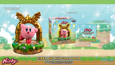 Kirby PVC Statue Kirby and the Goal Door 24 cm