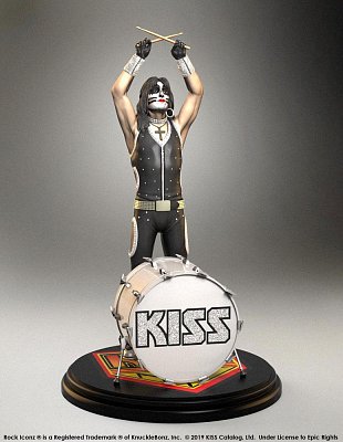 Kiss Rock Iconz Statue 1/9 The Catman (ALIVE!) 20 cm --- DAMAGED PACKAGING