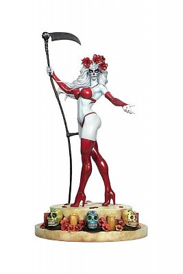 Lady Death Statue La Muerta 36 cm --- DAMAGED PACKAGING