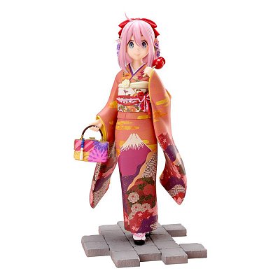 Laid-Back Camp PVC Statue 1/7 Nadeshiko Kagamihara Furisode Ver. 21 cm