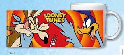 Looney Tunes Mug Roadrunner & Coyote