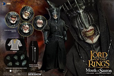 Lord of the Rings Action Figure 1/6 The Mouth of Sauron Slim Version 35 cm --- DAMAGED PACKAGING