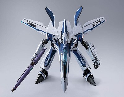 Macross Frontier DX Chogokin Diecast Action Figure VF-25 Messiah Valkyrie Worldwide Anniv. 34 cm