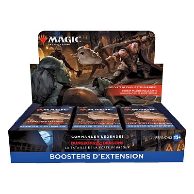 Magic the Gathering Commander Légendes : la bataille de la Porte de Baldur Set Booster Display (18) french