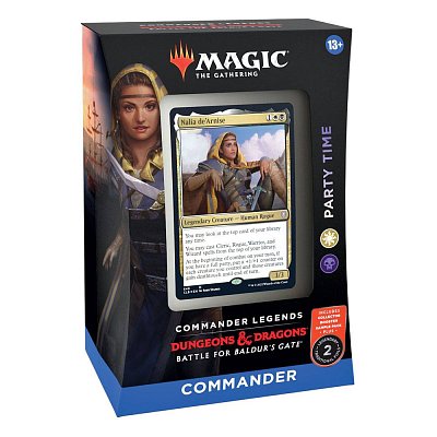 Magic the Gathering Commander Legends: Battle for Baldur\'s Gate Commander Decks Display (4) english