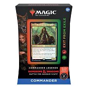 Magic the Gathering Commander Legends: Battle for Baldur\'s Gate Commander Decks Display (4) english