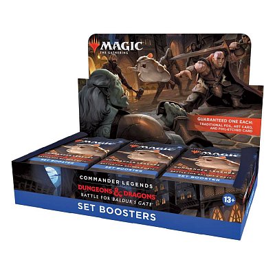 Magic the Gathering Commander Legends: Battle for Baldur\'s Gate Set Booster Display (18) english