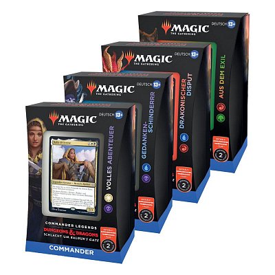 Magic the Gathering Commander Legends: Schlacht um Baldur\'s Gate Commander Decks Display (4) german