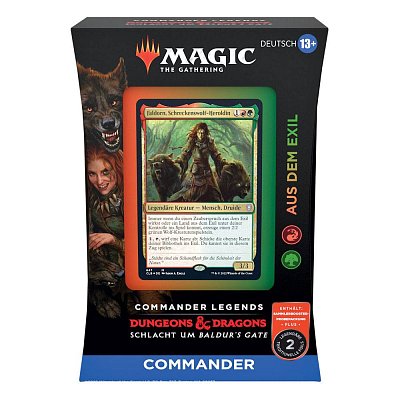 Magic the Gathering Commander Legends: Schlacht um Baldur\'s Gate Commander Decks Display (4) german