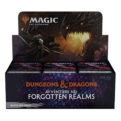 Magic the Gathering D&D Avventure nei Forgotten Realms Draft Booster Display (36) italian