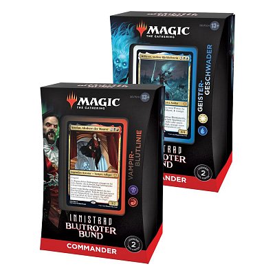 Magic the Gathering Innistrad: Blutroter Bund Commander Decks Display (4) german