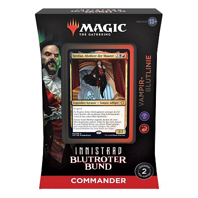 Magic the Gathering Innistrad: Blutroter Bund Commander Decks Display (4) german