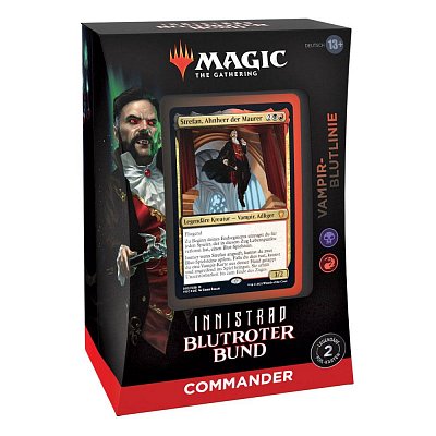 Magic the Gathering Innistrad: Blutroter Bund Commander Decks Display (4) german